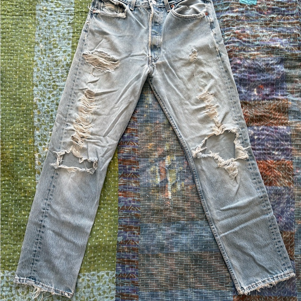 Vintage Levi's Distressed 501s